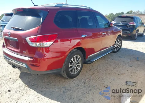 2016 Nissan Pathfinder Sl из США, поврежденный, VIN 5N1AR2MN9GC603576